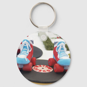Rollerskate Cake Sleutelhanger