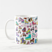 Rollerskate Roller Derby Mug Inspiré (Gauche)