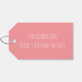 Rollerskaterende gezelschapsdieren dank je label cadeaulabel (Achterkant Horizontaal)