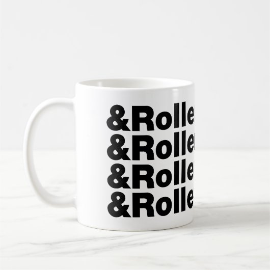 & Rollerskates Koffiemok (Links)