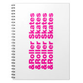 & Rollerskates Notitieboek (Voorkant)