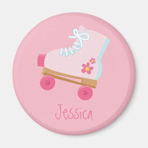 Rollerskates roses Magnet