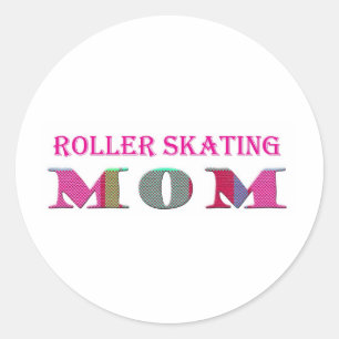 RollerSkatingMam Ronde Sticker