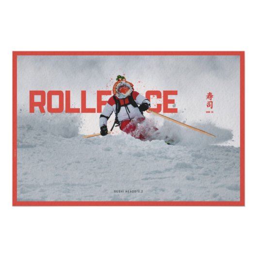 Rollface Sushi Co. v2 Perfect Poster (Voorkant)
