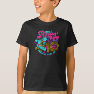 Rollin' in 10 Awesome sinds 2012 - skater T-shirt