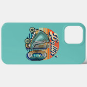 Rollin' in 10 Roller Skating Rink 10th Birthday Case-Mate iPhone Case (Achterkant (horizontaal))