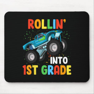 Rollin' in 1e klas monstertruck 100e dag van muismat
