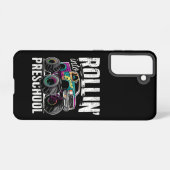 Rollin' Into Preschool Monster Truck Terug naar sc Samsung Galaxy Hoesje (Achterkant horizontaal)