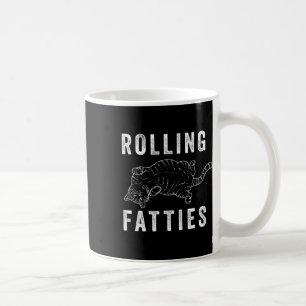 Rolling Fatties Chonk Kat Liefhebber Gift Kat Mam Koffiemok