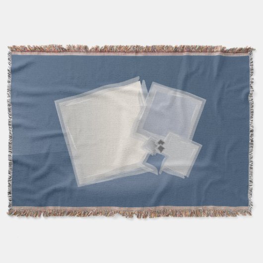 Rolling Fibonacci-vierkantjes Deken (Voorkant)