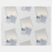 Rolling Fibonacci-vierkantjes Fleece Deken (Voorkant (Horizontaal))