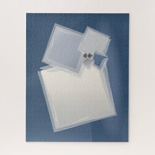 Rolling Fibonacci-vierkantjes Legpuzzel (Verticaal)