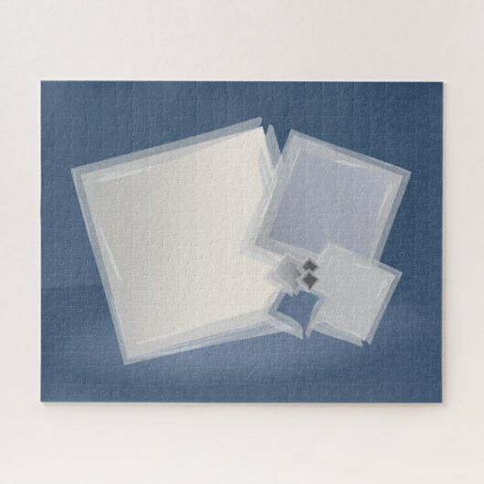 Rolling Fibonacci-vierkantjes Legpuzzel (Horizontaal)