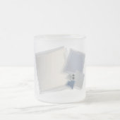 Rolling Fibonacci-vierkantjes Matglas Koffiemok (Center)