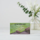 Rolling Green Sod Visitekaartje (Staand voorkant)