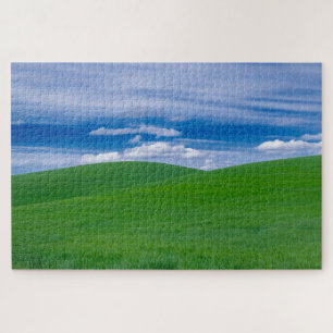 Rolling Green Wheat Fields of the Palouse Hard Legpuzzel