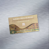 Rolling Hills Magnet Carte de visite (In Situ)