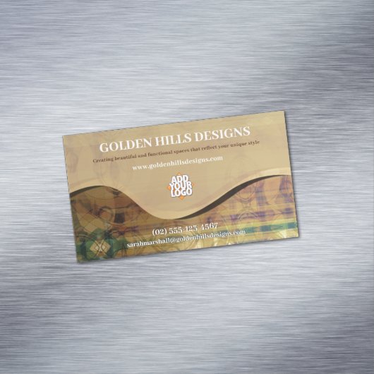 Rolling Hills Magnet Carte de visite (In Situ)