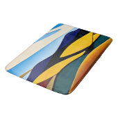 Rolling Hills of California minimalistisch landsch Badmat (Gekanteld)