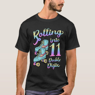 Rolling in 11 Rollers 11th van het dubbel-Digitale T-shirt