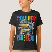 Rolling in de middelbare school monstertruck dinos