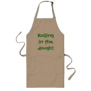 Rolling in het Apron van de Dough Baker Lang Schort