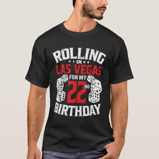 Rolling in Las Vegas voor mijn Vegas Trip Py T-shirt