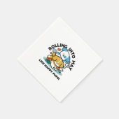 Rolling in mei als Happy Pups - Schattigee lenteho Servet (Hoek)