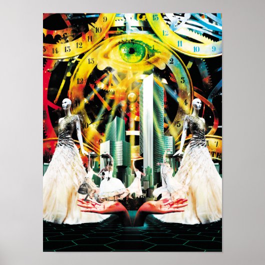 Rolling in the palm of your hand poster (Voorkant)