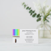 Rolling Painters White Visitekaartje (Staand voorkant)