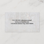 Rolling Pin Dough | Bakgereedschap Visitekaartje (Achterkant)