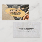 Rolling Pin Dough | Bakgereedschap Visitekaartje (Voorkant / Achterkant)