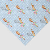 Rolling Pin, Whisk, Spoon Tissuepapier (Detail)