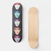 Rolling Stones SurfBoard Tongue Skateboard (Voorkant)
