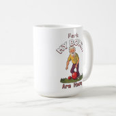 Rolling Struggles: Fark, mijn gazon kommen zijn zw Koffiemok (Voorkant rechts)