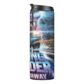 Rolling Thunder op de snelweg Thermosbeker (Geroteerd rechts)