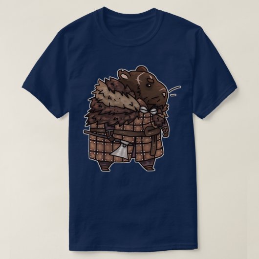 Rollo le Viking Hamster Classic TShirt (Design devant)