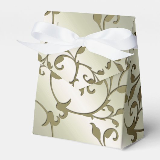 Rollover olijfbladeren bedankdoosjes (Voorkant Zijde)
