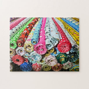 Rolls de puzzle de tissu
