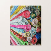 Rolls de puzzle de tissu (Vertical)