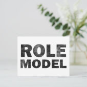 Rolmodel Briefkaart (Staand voorkant)