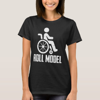 Rolmodel paraplegisch t-shirt