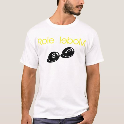 Rolmodel T-shirt (Voorkant)
