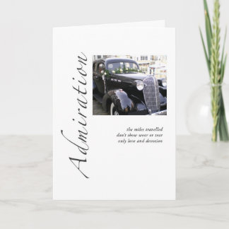 rolmodel van bewondering kaart