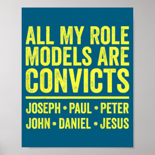 Rolmodellen zijn veroordeelden joseph paul peter j poster