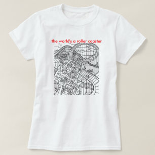 rolonderzetter wereld t-shirt