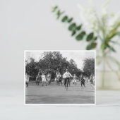 Rolschaatsen Briefkaart (Staand voorkant)