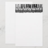 Rolschaatsen Briefpapier (Voorkant / Achterkant)