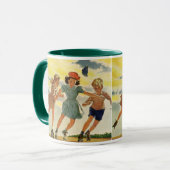  Rolschaatsen Fun Kinderen Jongens en Meisjes Mok (Voorkant links)