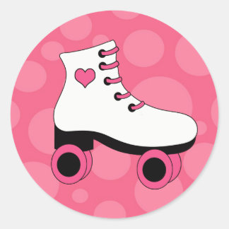 Rolschaatsen Hart Meisjes Stickers